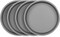 4 Pieces Metal Products Company Baker Eze Nonstick 9-Inch Round Cake Pans,